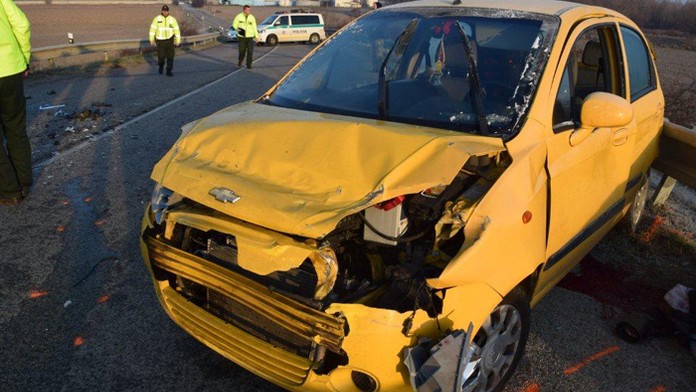 Nehoda vo Váhovciach.