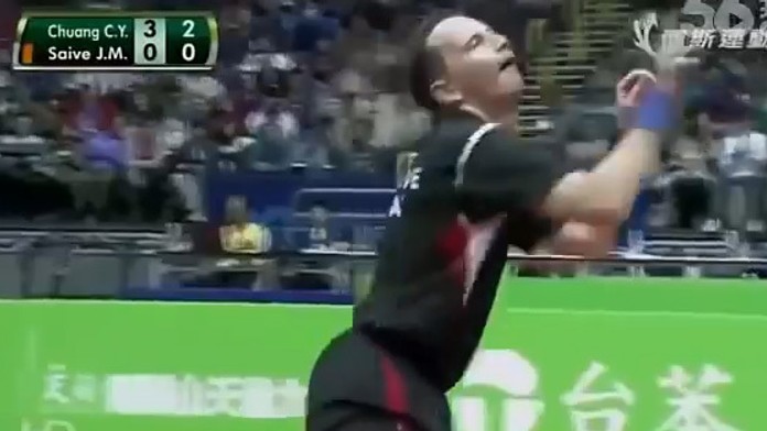 Najvtipnejší zápas v stolnom tenise?