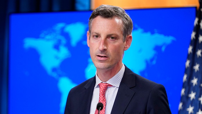Hovorca amerického ministerstva zahraničných vecí Ned Price.