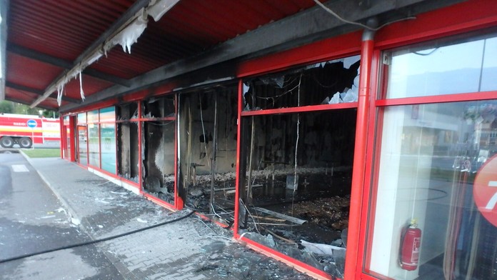 Zhorený obchod v Turzovke