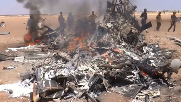 V Sýrii zostrelili ruský vrtuľník. 