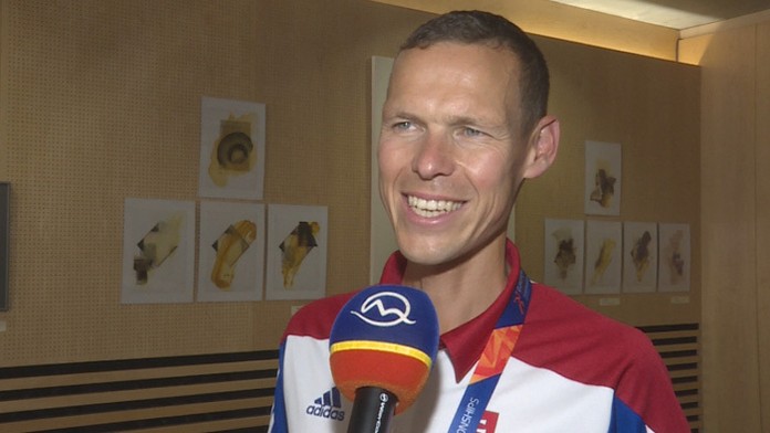 Vicemajster Európy v chôdzi na 50 km Matej Tóth.