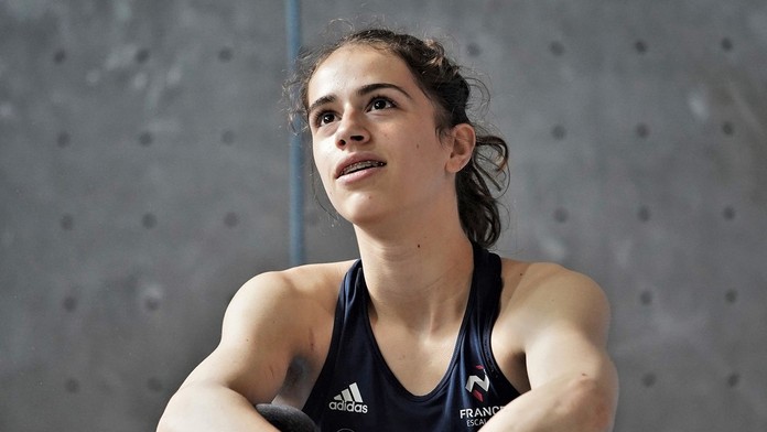 Talentovaná lezkyňa Luce Daudyová.