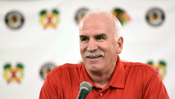 Bývalý kouč Chicaga Joel Quenneville na archívnej snímke.