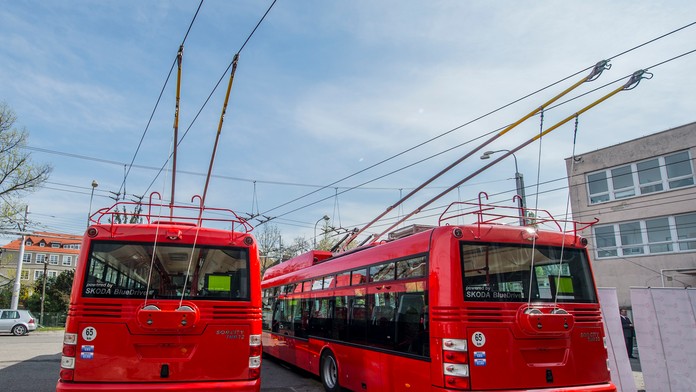 Trolejbusy - ilustračná foto