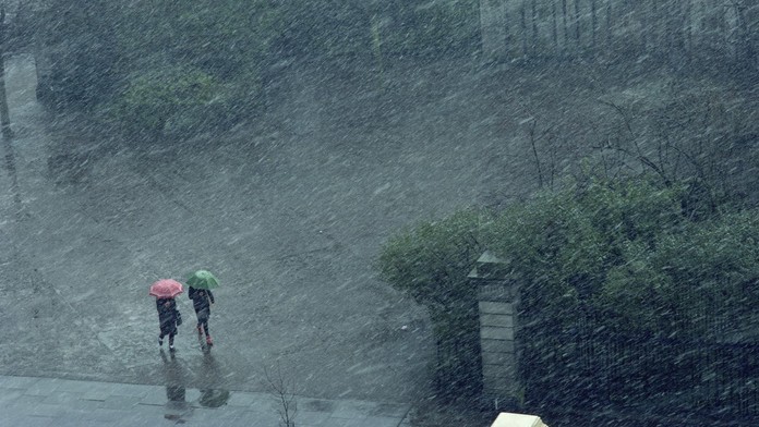 Búrky v Európe (ilustračná snímka)