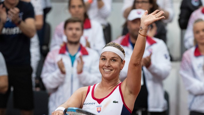 Dominika Cibulková v roku 2019