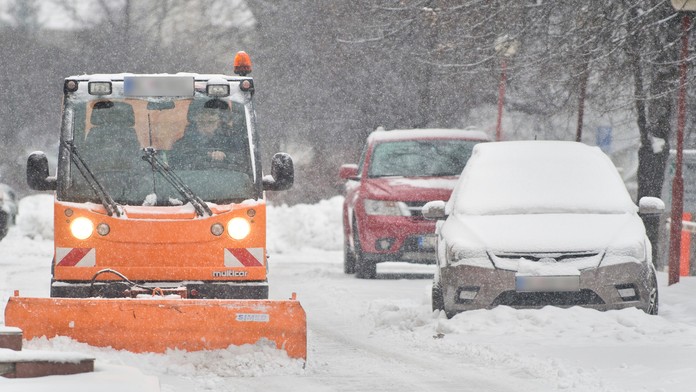V Bratislave opäť napadol nový sneh.