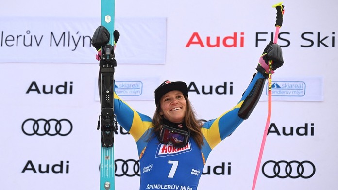 V Špindlerovom Mlyne to nebol Shiffrinovej deň. Po vyše roku sa dočkala švédska hviezda