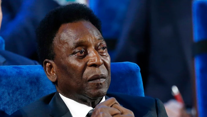Brazílčan Pelé na archívnej snímke z roku 2018.
