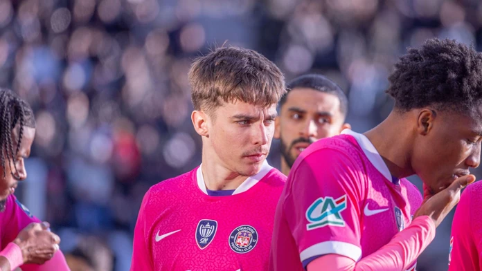 Mário Sauer so spoluhráčmi z Toulouse