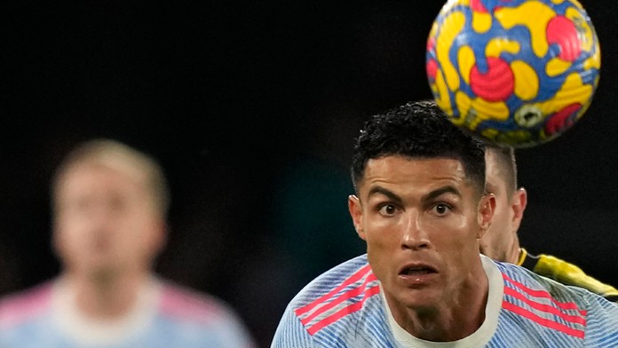 Futbalista Manchestru United Cristiano Ronaldo.