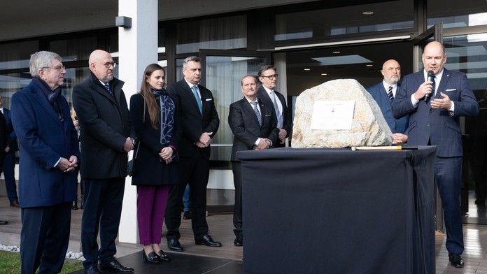 V Šamoríne vyrastie multifunkčná športová aréna. Prezident MOV Bach vyzdvihol prínos tohto projektu