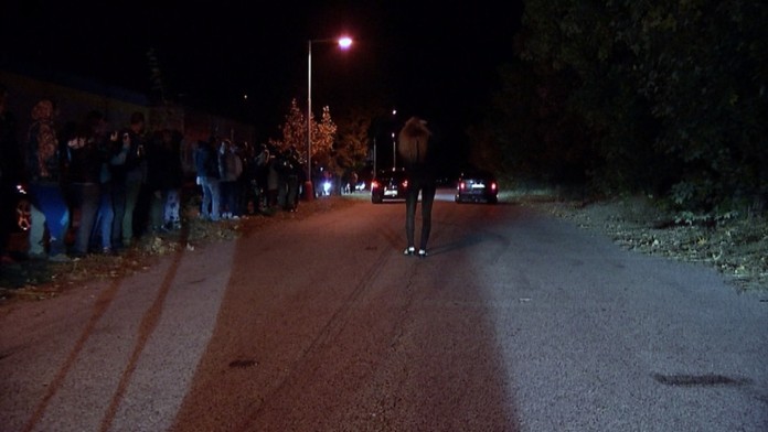 Ilegálne preteky v Senci.