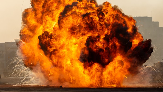 Výbuch. (ilustračné foto)