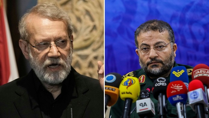 Alí Larídžání a Gholámrezá Solejmán