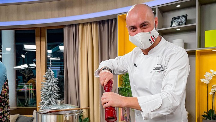 Andrea Ena v Teleráne.