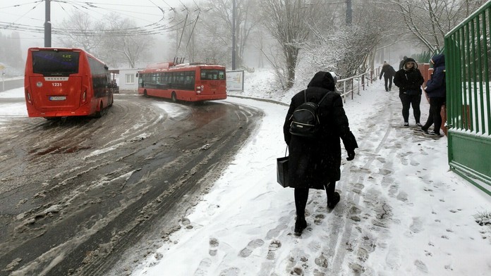 Kalamita v Bratislave.