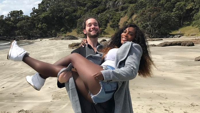 Serena Williams so snúbencom 