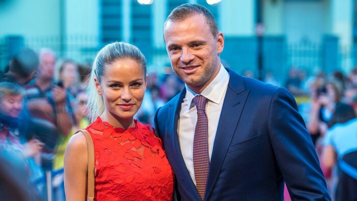 Ivana Surovcová a Marián Gáborík