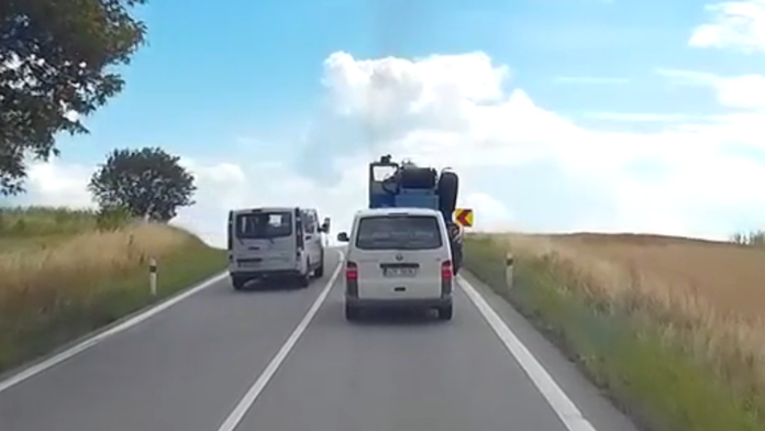 Nepochopiteľný manéver vodiča 