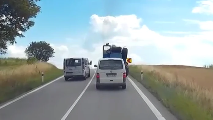 Nepochopiteľný manéver vodiča 