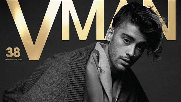 Zayn Malik na titulnej fotke magazínu V MAN