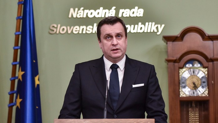 Predseda NR SR Andrej Danko.