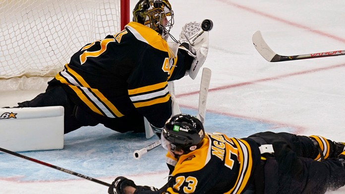 Slovenský brankár Jaroslav Halák.