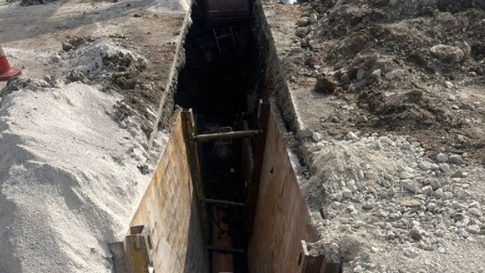 Pracovný úraz v Rajeckých Tepliciach.