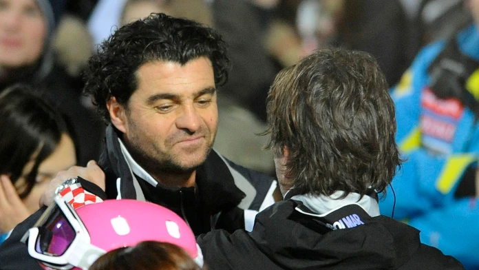 Talianska lyžiarska legenda Alberto Tomba.