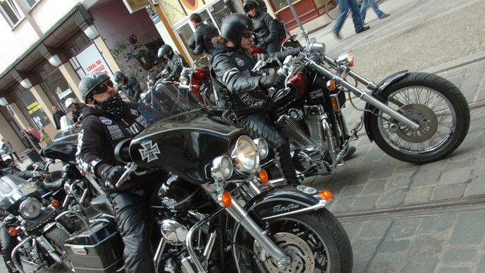 Motorkársky gang.