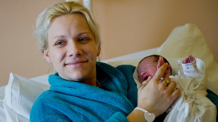 Denisa Šonová s dcérou Marianou 