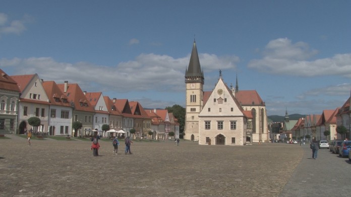 Historické centrum Bardejova.