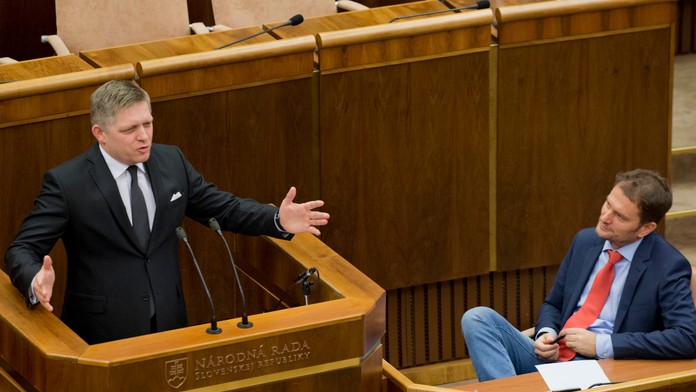Robert Fico a Igor Matovič