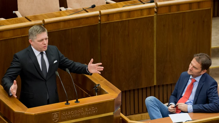 Robert Fico a Igor Matovič