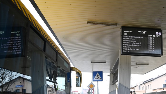 Autobusová stanica v Piešťanoch