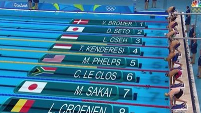 Phelpsova víťazná plavba na hudbu zo Super Maria. Fanúšikovia legendárny hry sa pobavia