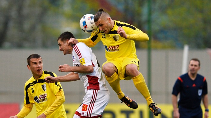 Futbalisti Myjavy- ilustračná snímka.