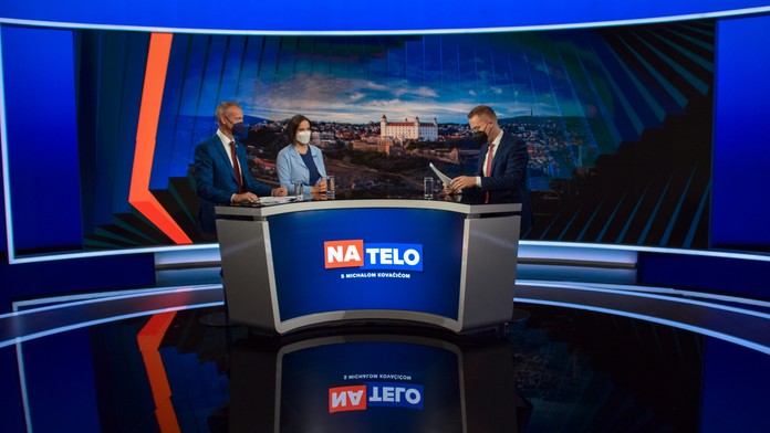 Richard Raši a Mária Kolíková v Na telo.