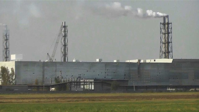 Z továrne na Kryme unikol oxid siričitý