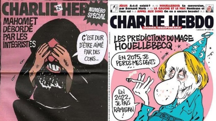 Charlie Hebdo, titulka.
