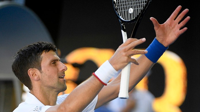 Tenista Alexei Popyrin v 3. kole na Australian Open.