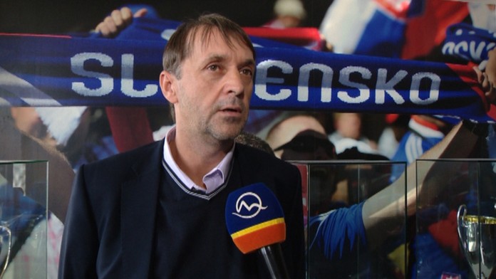 Tréner MFK Zemplín Michalovce František Šturma.