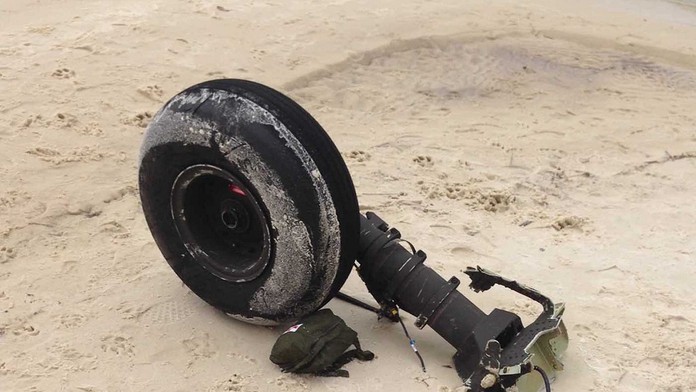 Nehoda vrtulnika, ilustracka.