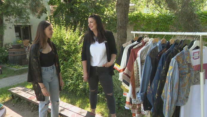 Eva Kincsesová a Zuzana Mrkvicová.