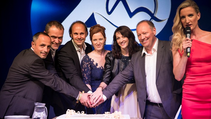 Matthias Settele počas augustových osláv 20. výročia televízie Markíza