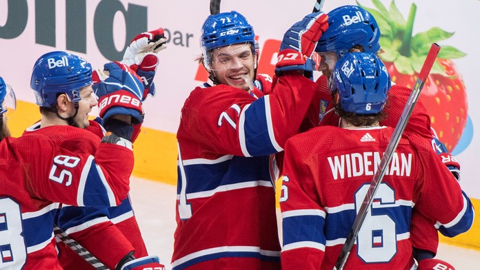 Montreal aj so Slafkovským ukončil sériu siedmich prehier a zdolal St. Louis