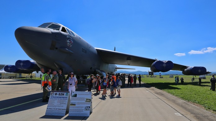 B-52 Stratofortress na Sliači.