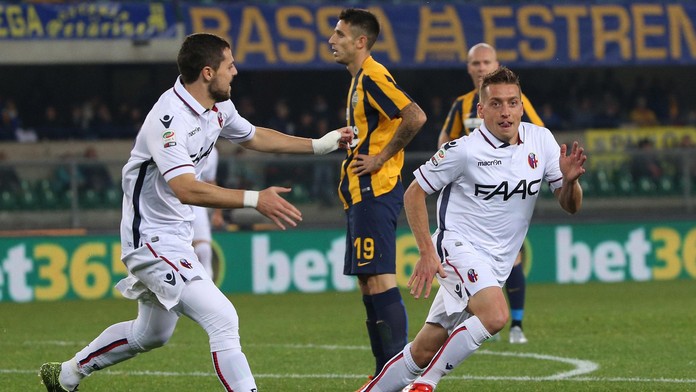 Zápas medzi FC Bologna a Hellas Verona